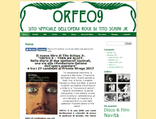 Tablet Screenshot of orfeo9.it